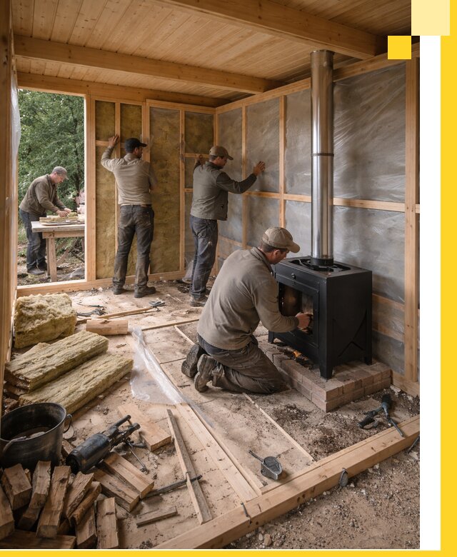 Профессиональный монтаж бань под ключ в Ростове-на-Доне для дома