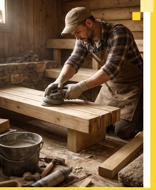 Ремонт бань под ключ в Ростове-на-Доне с гарантией качества и сроков