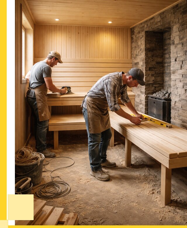 Отделка бани в Ростове-на-Доне: внутренняя отделка от 3129 р. | ЭриданРст