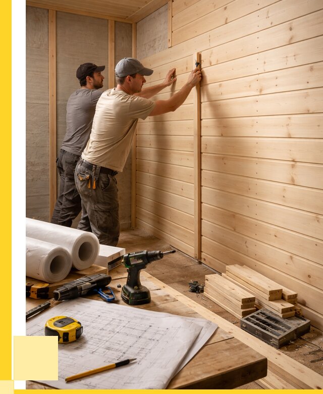 Обшивка бани вагонкой в Ростове-на-Доне от 1251 р., ЭриданРст