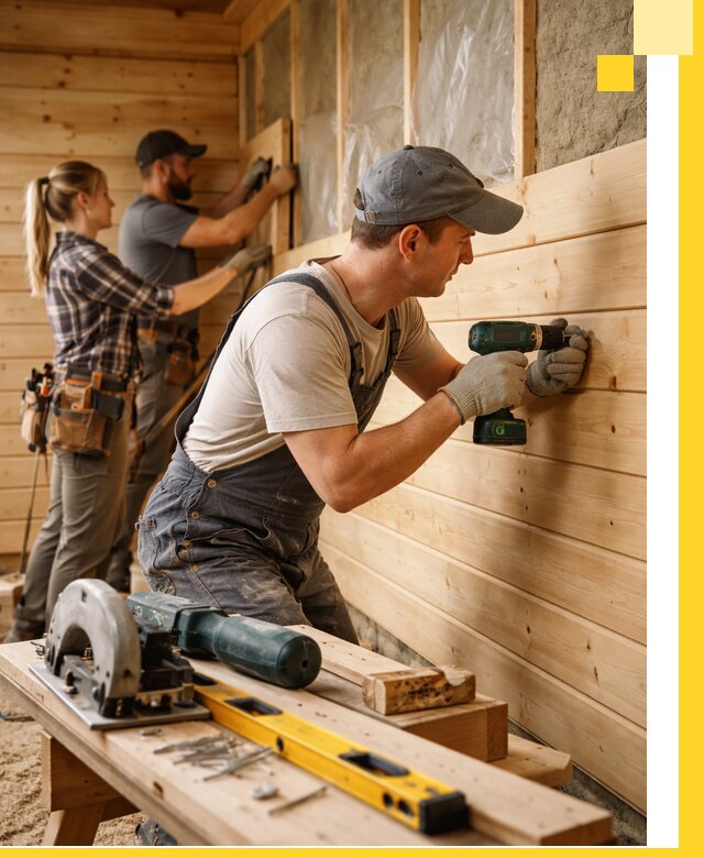 Обшивка бань под ключ в Ростове-на-Доне: отделка стен и потолков