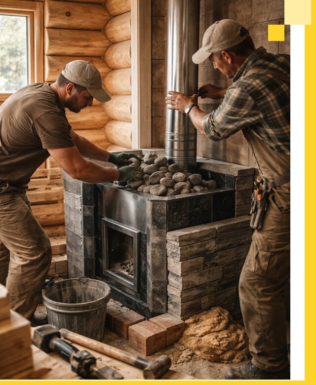 Строительство и отделка русских бань под ключ в Ростове-на-Доне