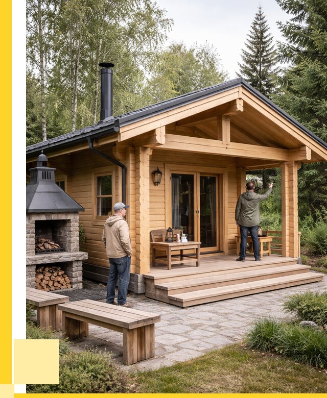 Деревянные бани под ключ в Ростове-на-Доне от 469305 р. | ЭриданРст