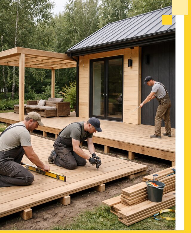 Строительство бань с террасой и бассейном под ключ в Ростове-на-Доне