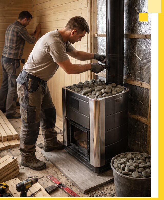 Проектирование и строительство парилок для бани в Ростове-на-Доне под ключ