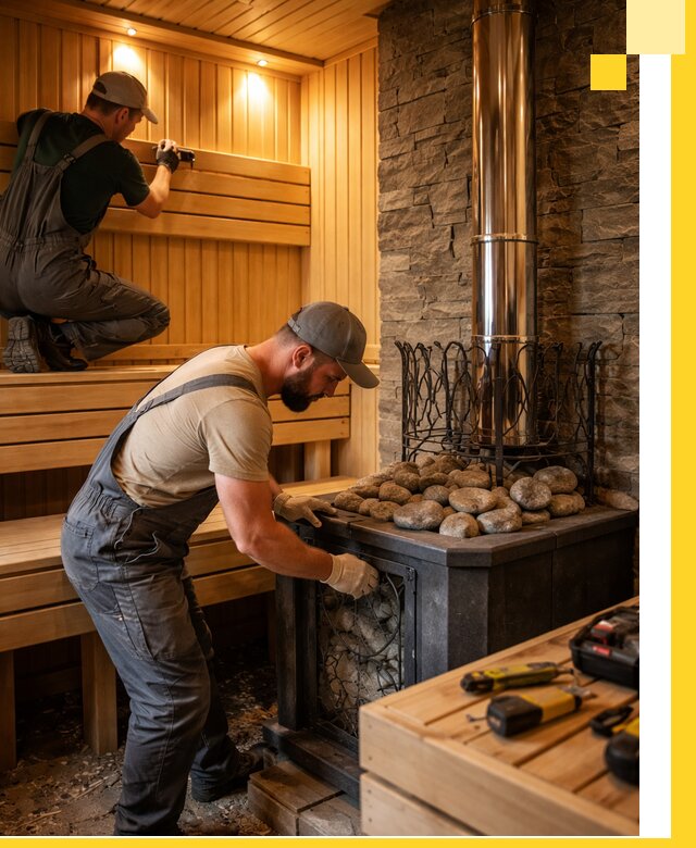 Комплексный дизайн бань, саун и зон отдыха в Ростове-на-Доне