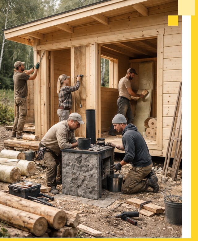 Купить баню под ключ в Ростове-на-Доне строительство монтаж отделка