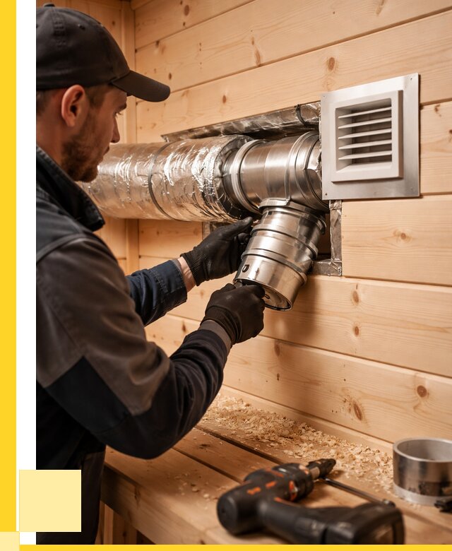 Монтаж вентиляции бани в Ростове-на-Доне от 12515 р. | ЭриданРст