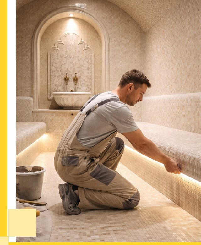 Отделка хамамов под ключ в Ростове-на-Доне от 5736 р. | ЭриданРст