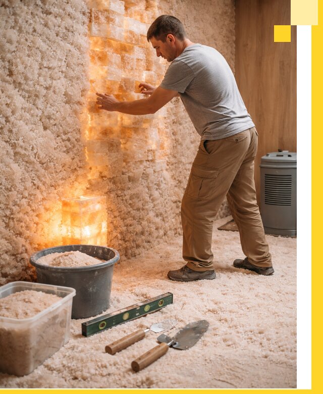 Проектирование и монтаж соляных комнат в Ростове-на-Доне под ключ